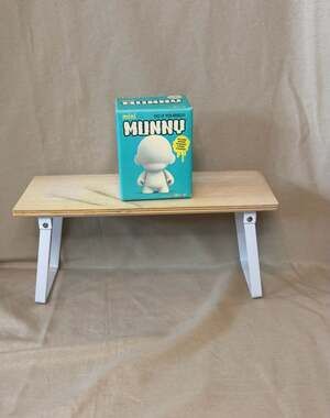 Kidrobot Mini Munny 4-Inch DIY White Vinyl Art Toy Figure